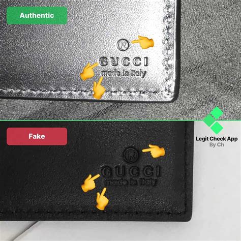 fake gucci vs real gucci wallet comparison|gucci wallet authentic real new.